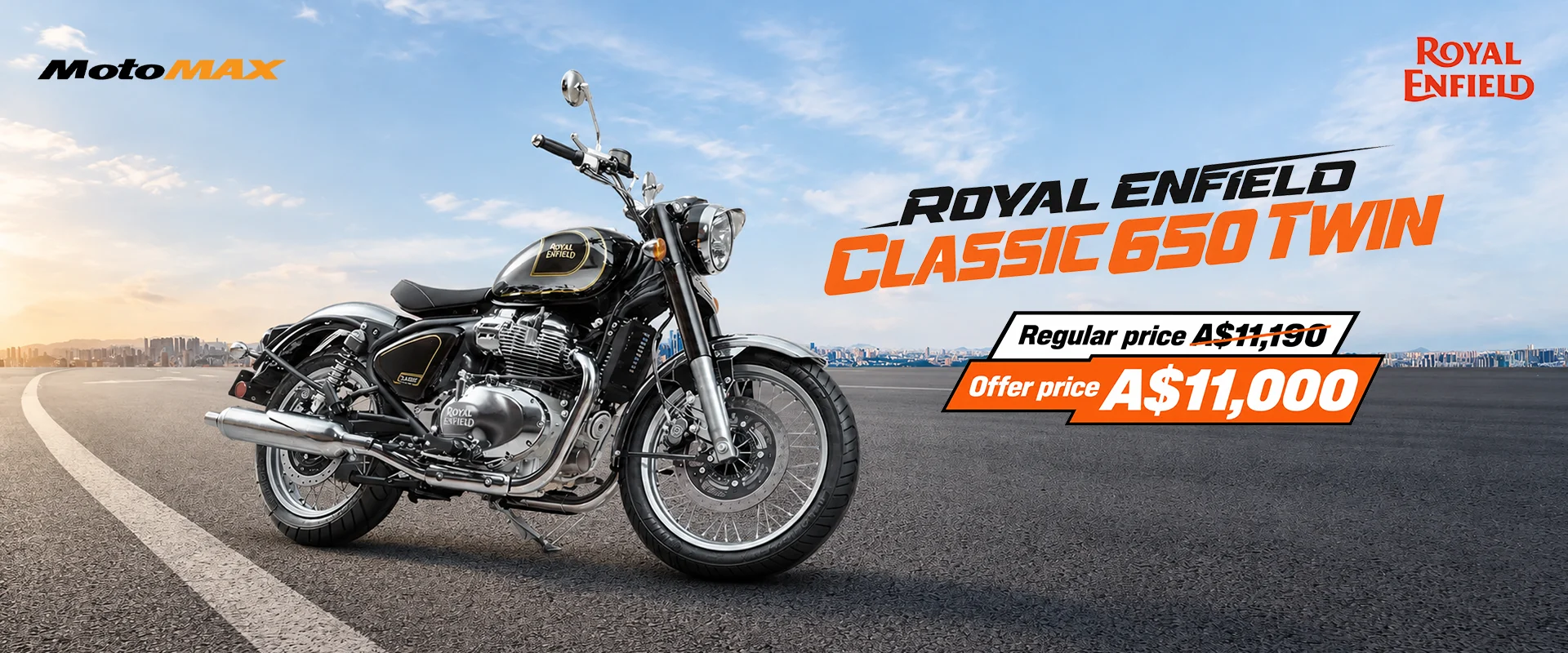 Royal Enfield Classic 650 Twin Promotion