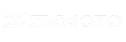 White zxmoto logo on transparency 2